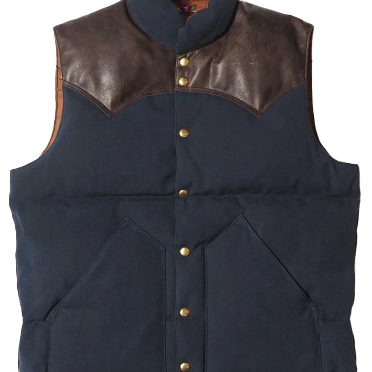 Warehouse & Co. | Rocky Mountain x Warehouse Down Vest in Navy