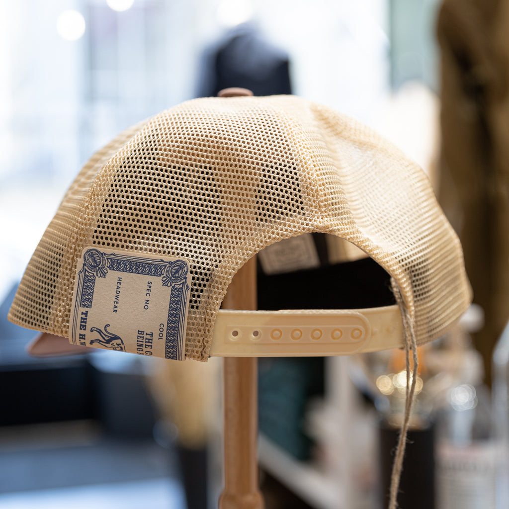 Recall Clothing | Geneva |. THE H.W.DOG&CO | Mesh Cap in Brown