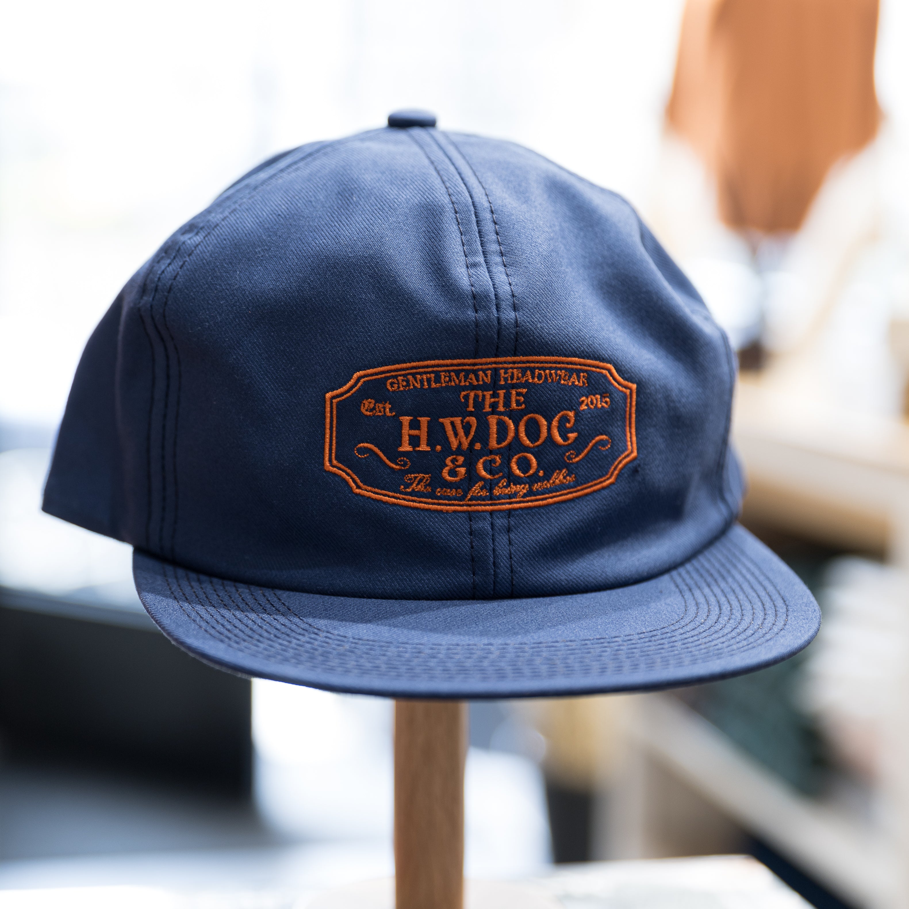 Recall Clothing | Geneva |. THE H.W.DOG&CO | Trucker Cap in Blue w