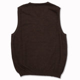 Vest MAX 1/12 in Brown Superfine Merino Wool