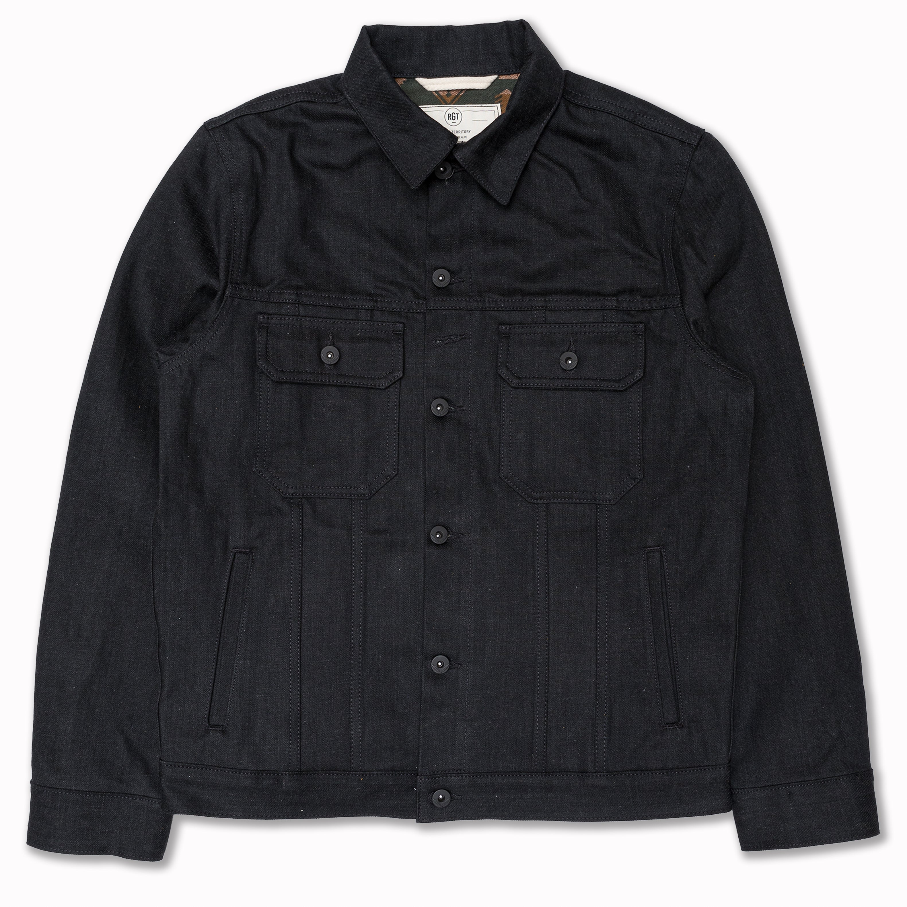 Recall Clothing Rogue Territory Cruiser Jacket in 15oz Stealth