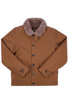 N1 Deck Jacket in Brown Whipcord (IHM-35-BRN)