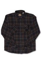 Bryson in Black Check Cotton Flannel