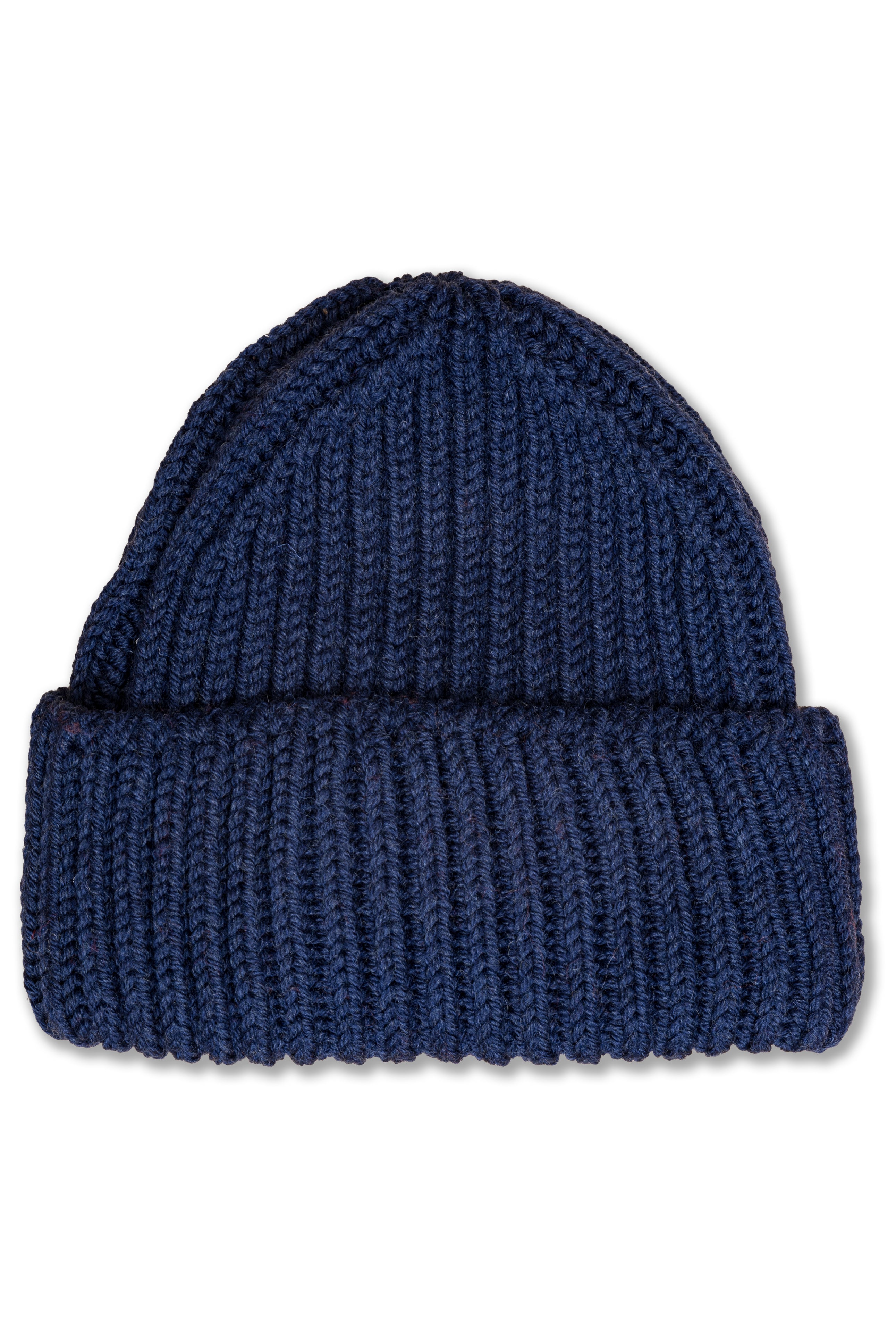 Beanie M40 in Indigo Merino Wool