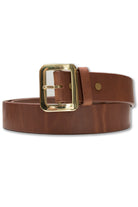 Single Pin Belt in Tan Vegetable Dipped Work Harness Leather (RCL-60022)