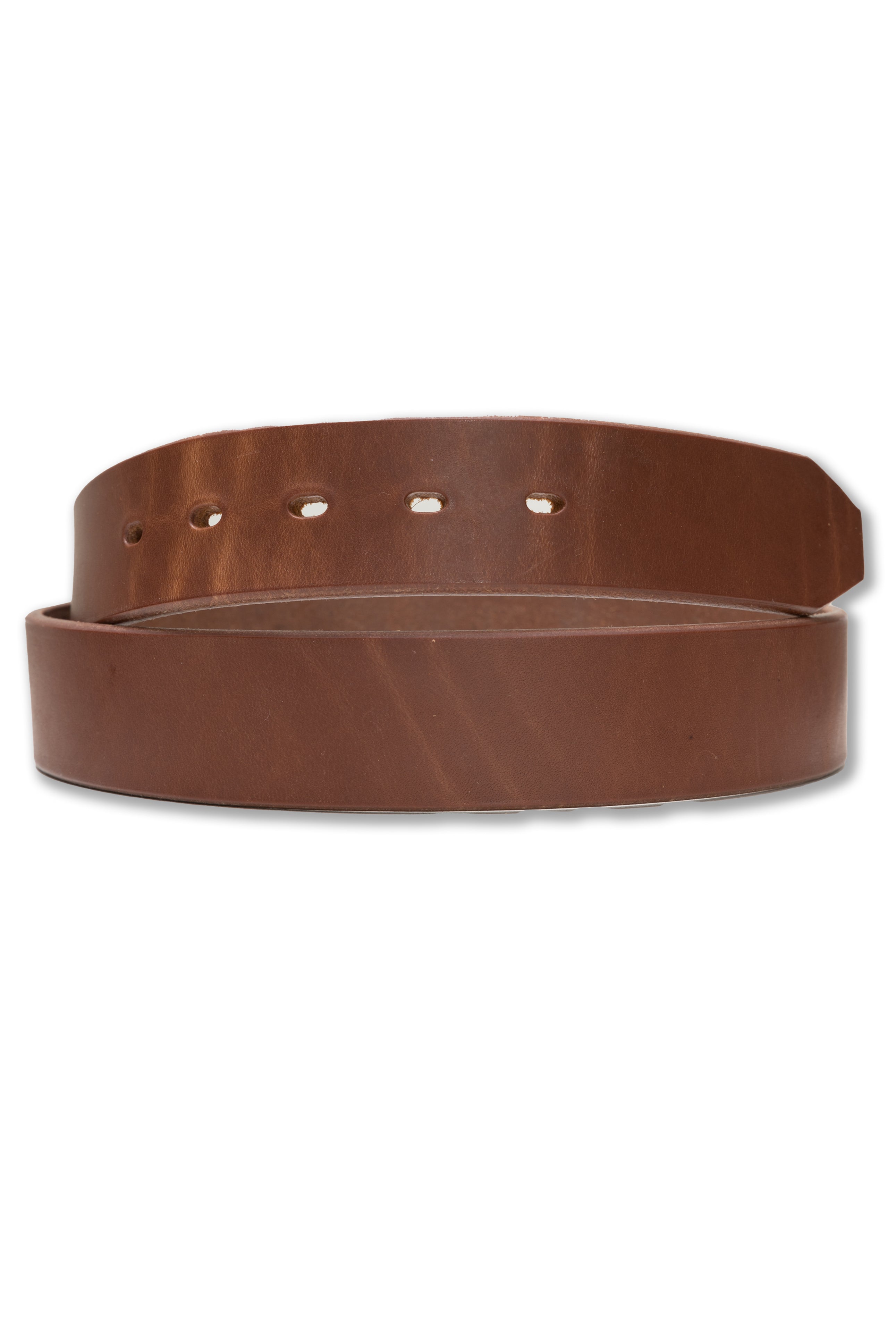 Single Pin Belt in Tan Vegetable Dipped Work Harness Leather (RCL-60022)