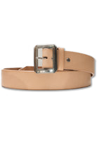 Single Pin Belt in Natural Vegetable Tanned Saddle Leather (RCL-60010)