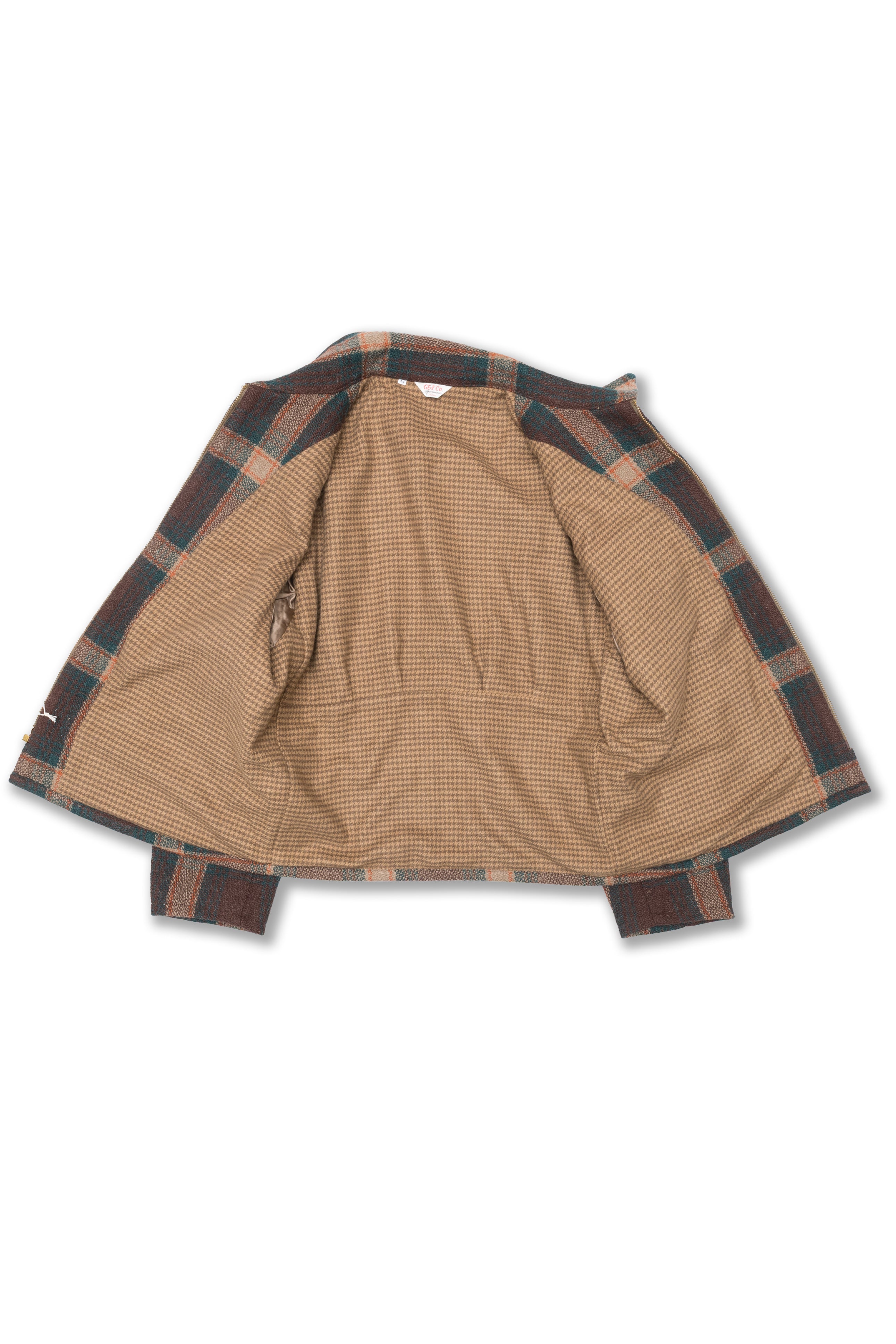 G&F Co. | Recall Clothing | Hercules Plaid Cossack Jacket in Wool