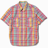Unionworkers Shirt in Peach Cotton/Linen Blend (JP82108)