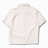Westcoast Shirt in Ecru Linen/Cotton Sashiko (SG82119)