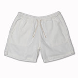 Formigal Beach Shorts in Off-White Baby Cord