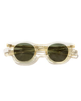 Nelson Sunglasses in Clear Acetate