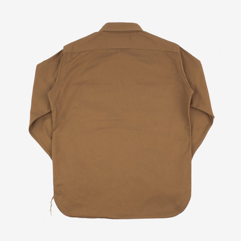 7oz Chino Work Shirt in Brown (IHSH-329-BRN)