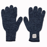 Denim Melange Ragg Wool Full Glove