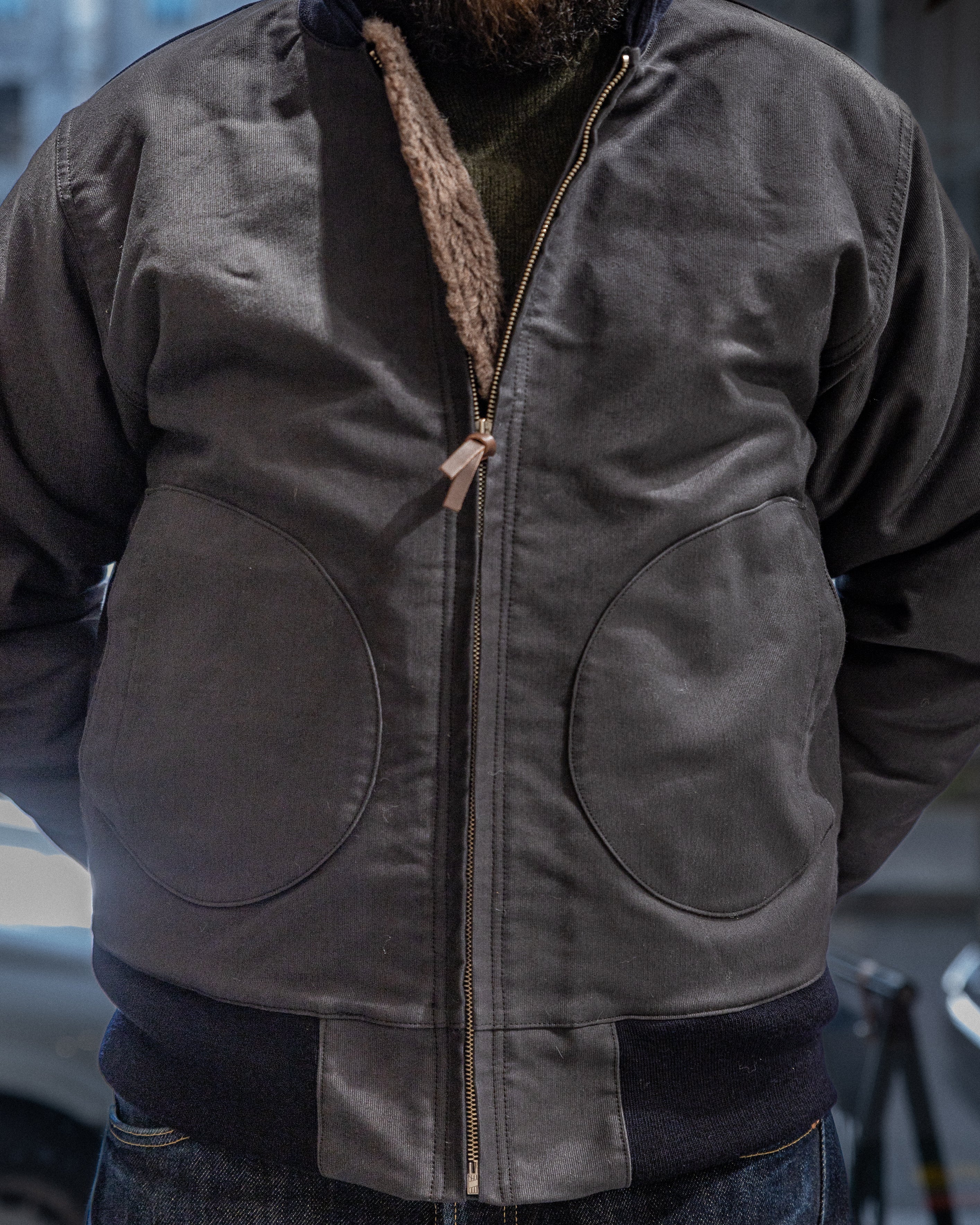 Warehouse aviator outlet jacket