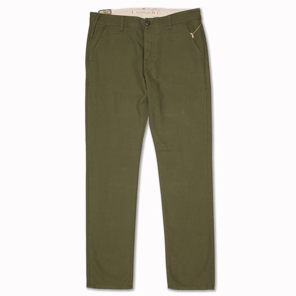 Chino 101 in Olive Cotton Twill lot SG709