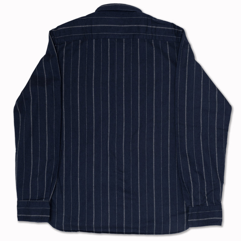 Lopes in Navy and White Stripes Organic Cotton