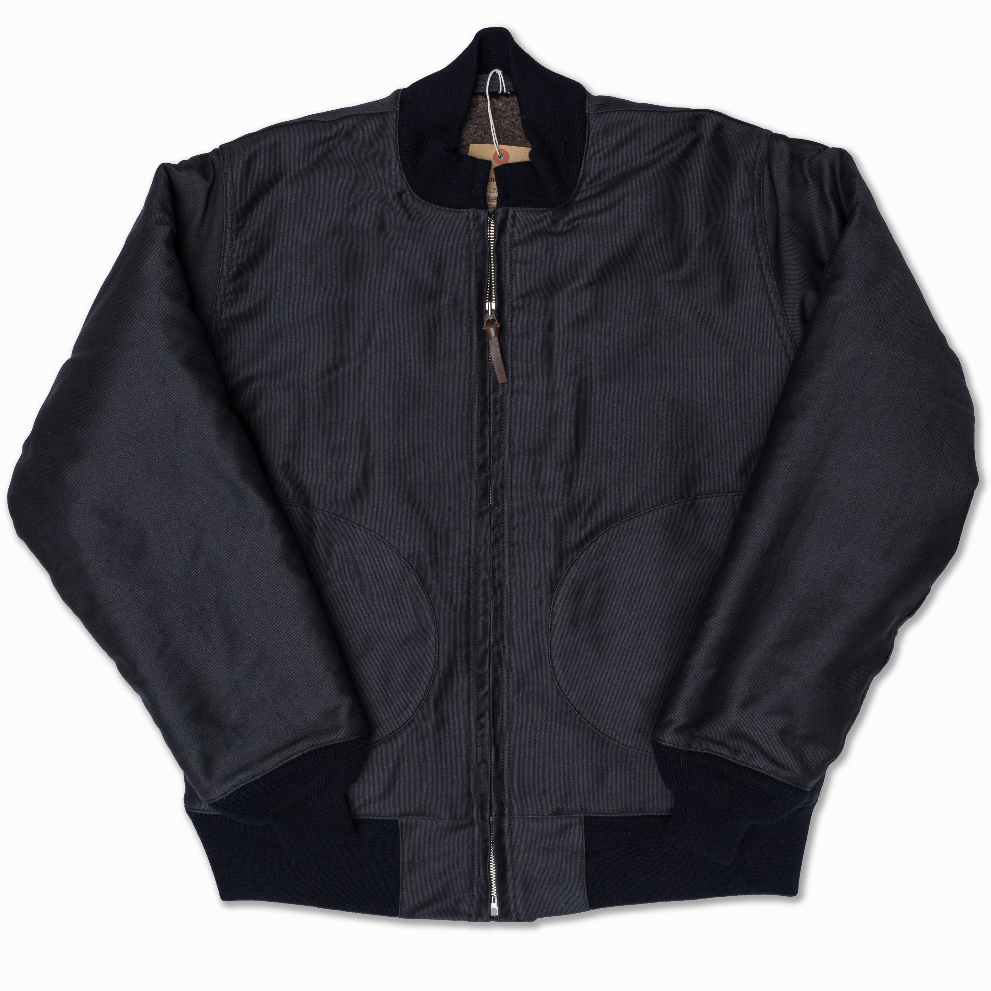 Warehouse aviator hotsell jacket black