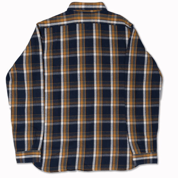 Flannel Shirt Lot 3104 "B Pattern" in Navy